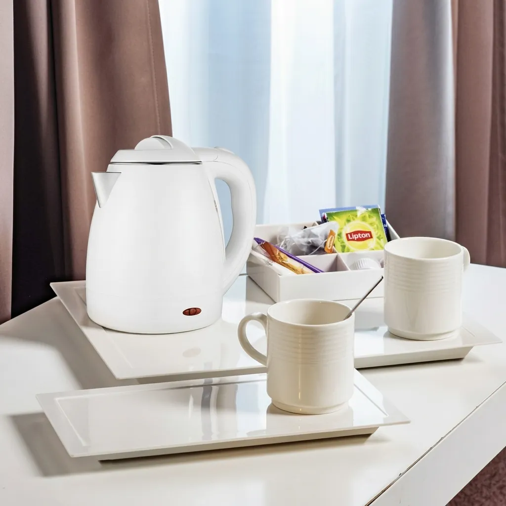 Melamine Welcome Tray with Tea Box [1031] — WTR-1031 (image 5)