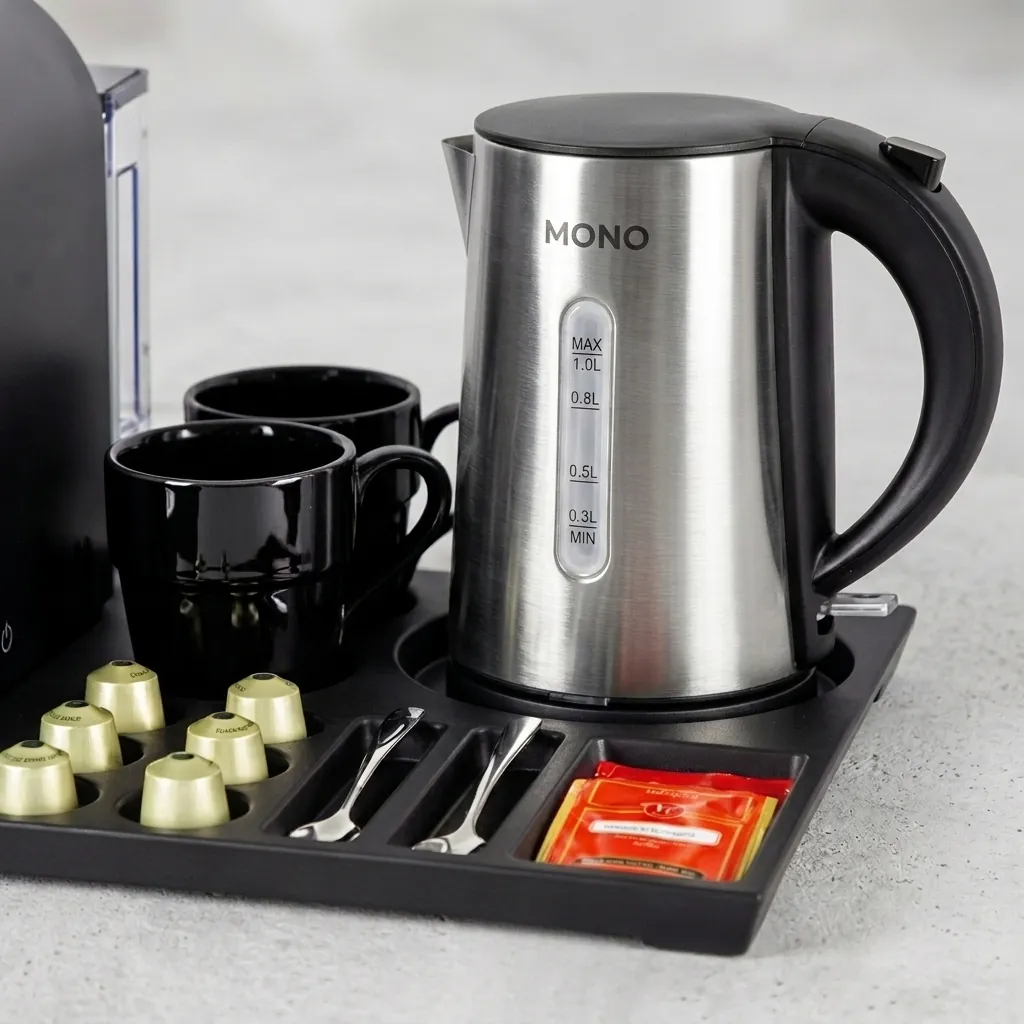 Melamine Welcome Tray with Capsule Recesses [1037] — WTR-1037 (image 2)