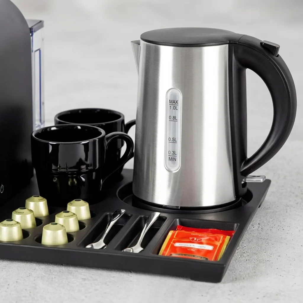 Melamine Welcome Tray with Capsule Recesses [1037] — WTR-1037 (image 2)