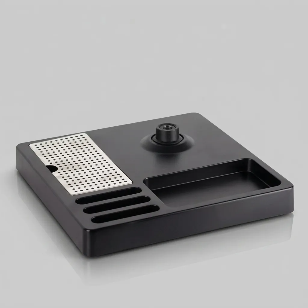 Heat-Resistant ABS 3-in-1 Tray with Stainless Steel Drip Tray [1041] — WTR-1041 (image 2)