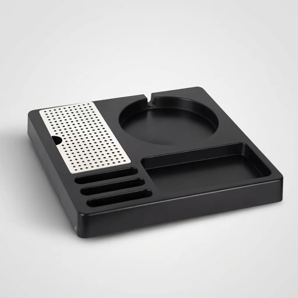 Heat-Resistant ABS 3-in-1 Tray with Stainless Steel Drip Tray [1042] — WTR-1042 (image 3)