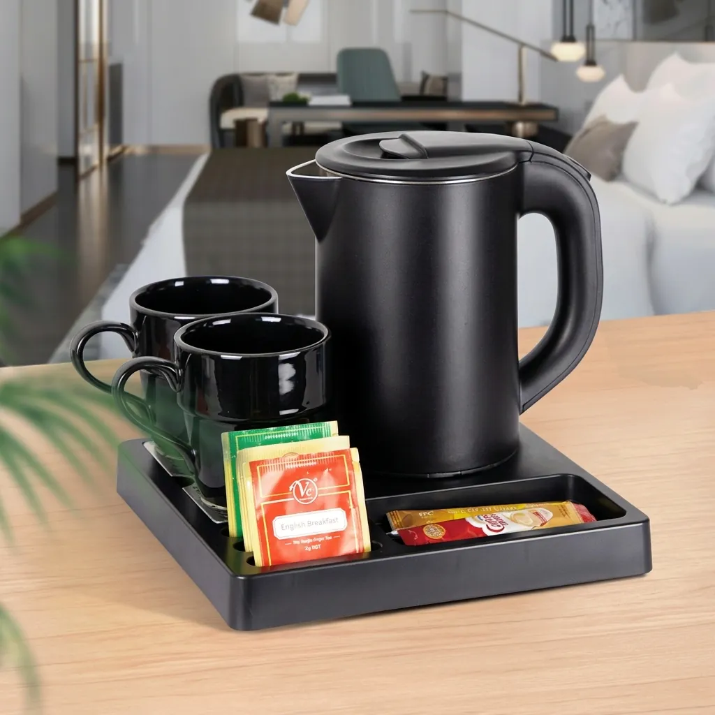 Heat-Resistant ABS 3-in-1 Tray with Stainless Steel Drip Tray [1042] — WTR-1042 (image 4)