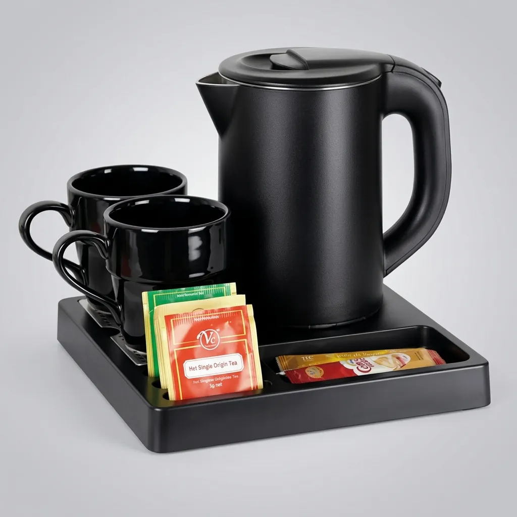 Heat-Resistant ABS 3-in-1 Tray with Stainless Steel Drip Tray [1042] — WTR-1042 (image 5)