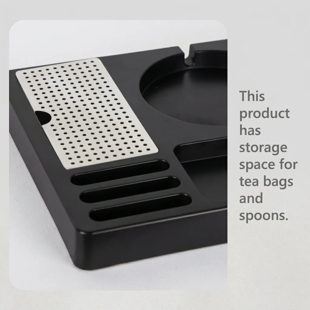Heat-Resistant ABS 3-in-1 Tray with Stainless Steel Drip Tray [1042] — WTR-1042 (image 6)