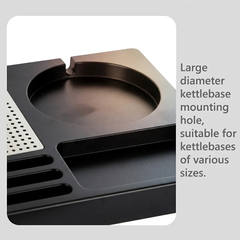 Heat-Resistant ABS 3-in-1 Tray with Stainless Steel Drip Tray [1042] — WTR-1042 (image 7)