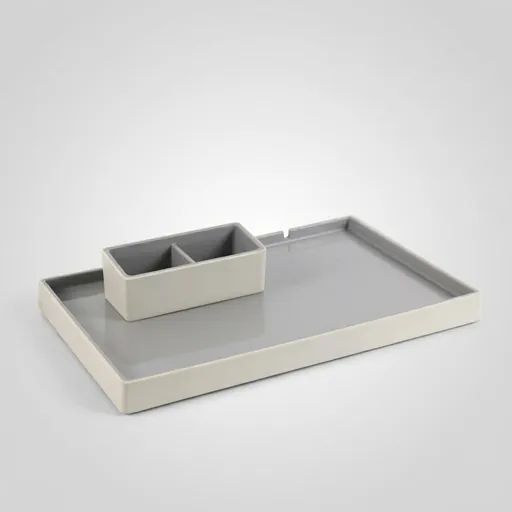 Dual Color ABS Welcome Tray [1045] — WTR-1045