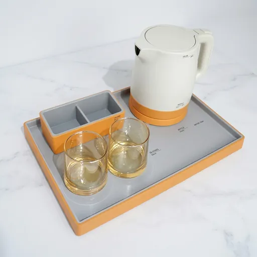 Dual Color ABS Welcome Tray [1046] — WTR-1046