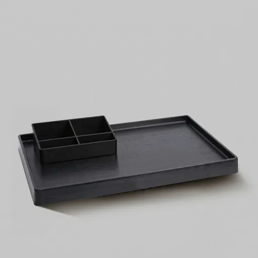 ABS Welcome Tray Single Layer Effect — WTR-1047