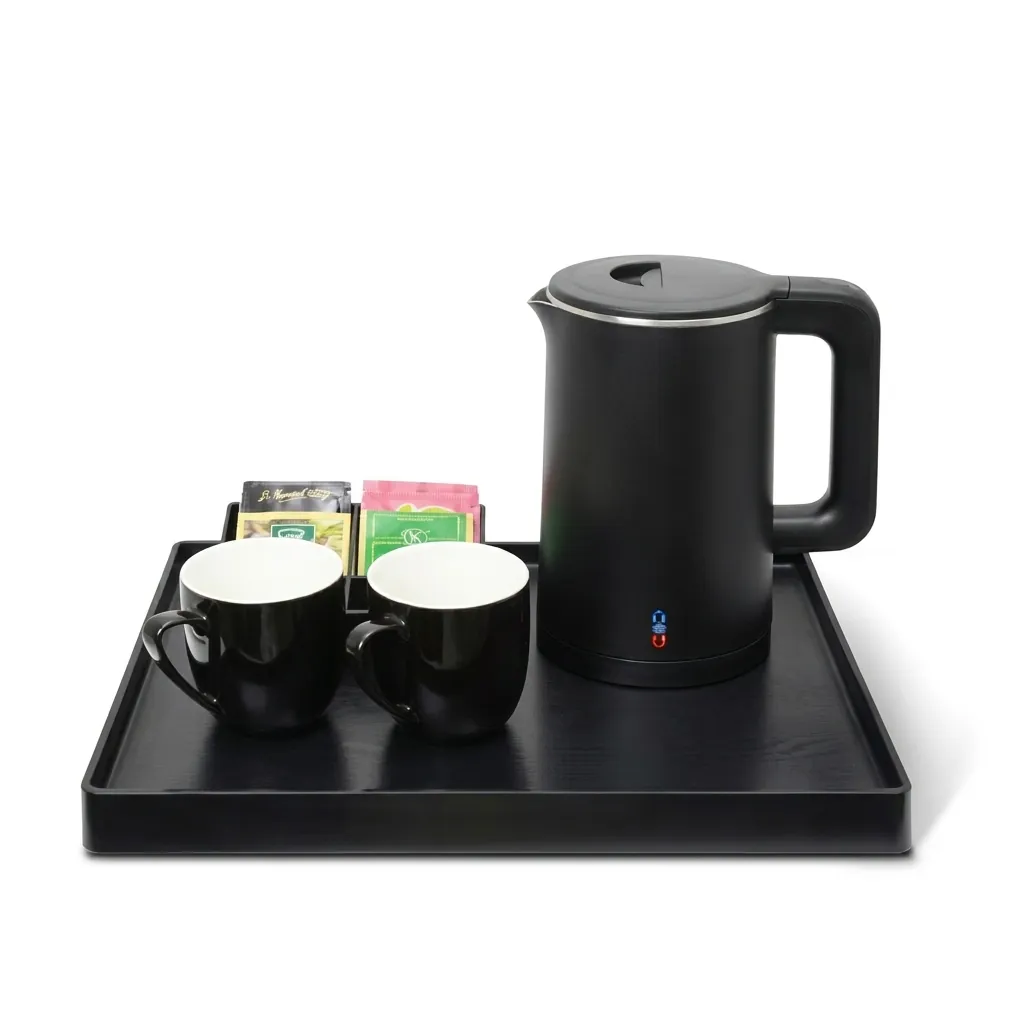 ABS Welcome Tray Double Layer With Leather Wrapped — WTR-1048 (image 6)