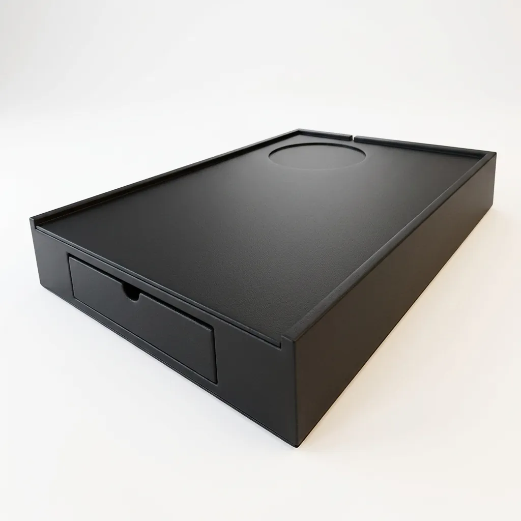 Melamine Welcome Tray with Capsule Recesses [1050] — WTR-1050 (image 4)