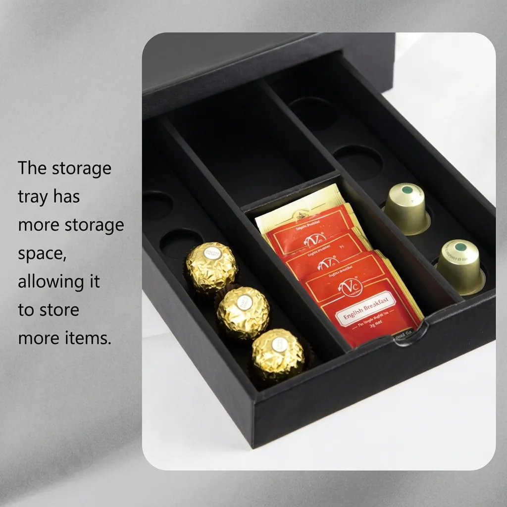 Drawer Welcome Tray with Capsule Recesses — WTR-1051 (image 7)