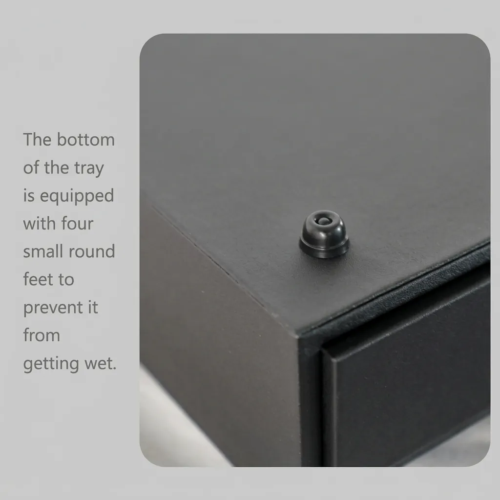 PU Leather Tray With Drawer Runner — WTR-1052 (image 3)