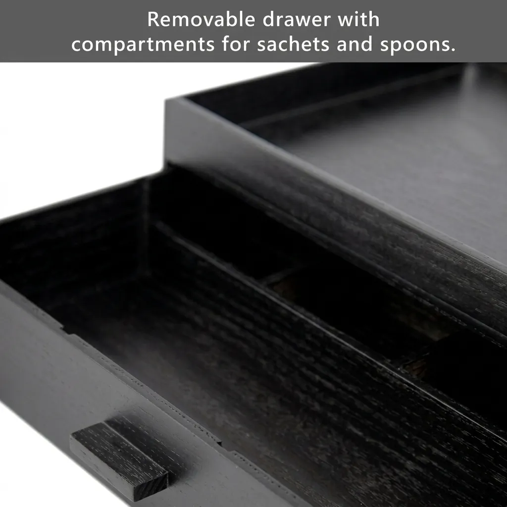Beech Wood Drawer 3-in-1 Tray [1054] — WTR-1054 (image 9)