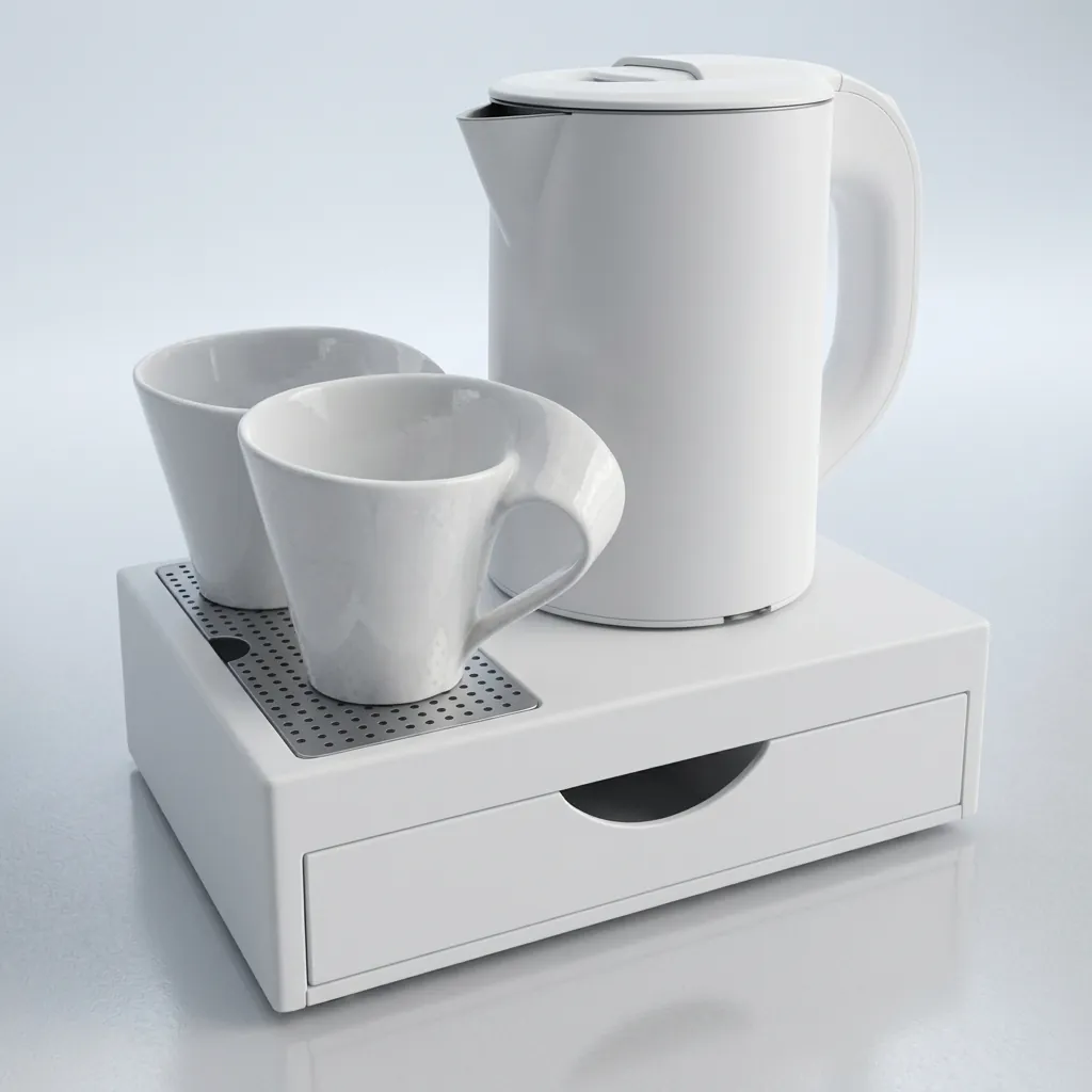 ABS Welcome Tray Drawer Type with Removable Drip Tray [1055] — WTR-1055 (image 3)