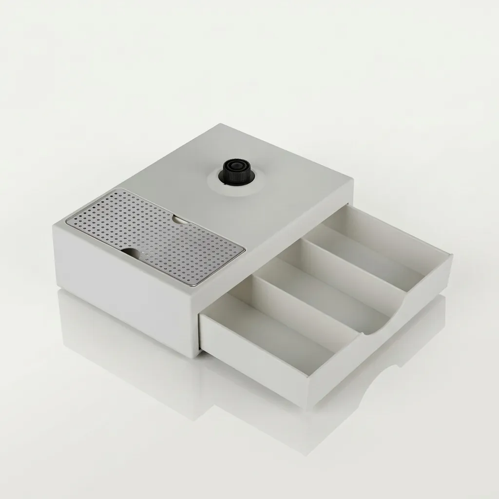 ABS Welcome Tray Drawer Type with Removable Drip Tray [1055] — WTR-1055 (image 4)
