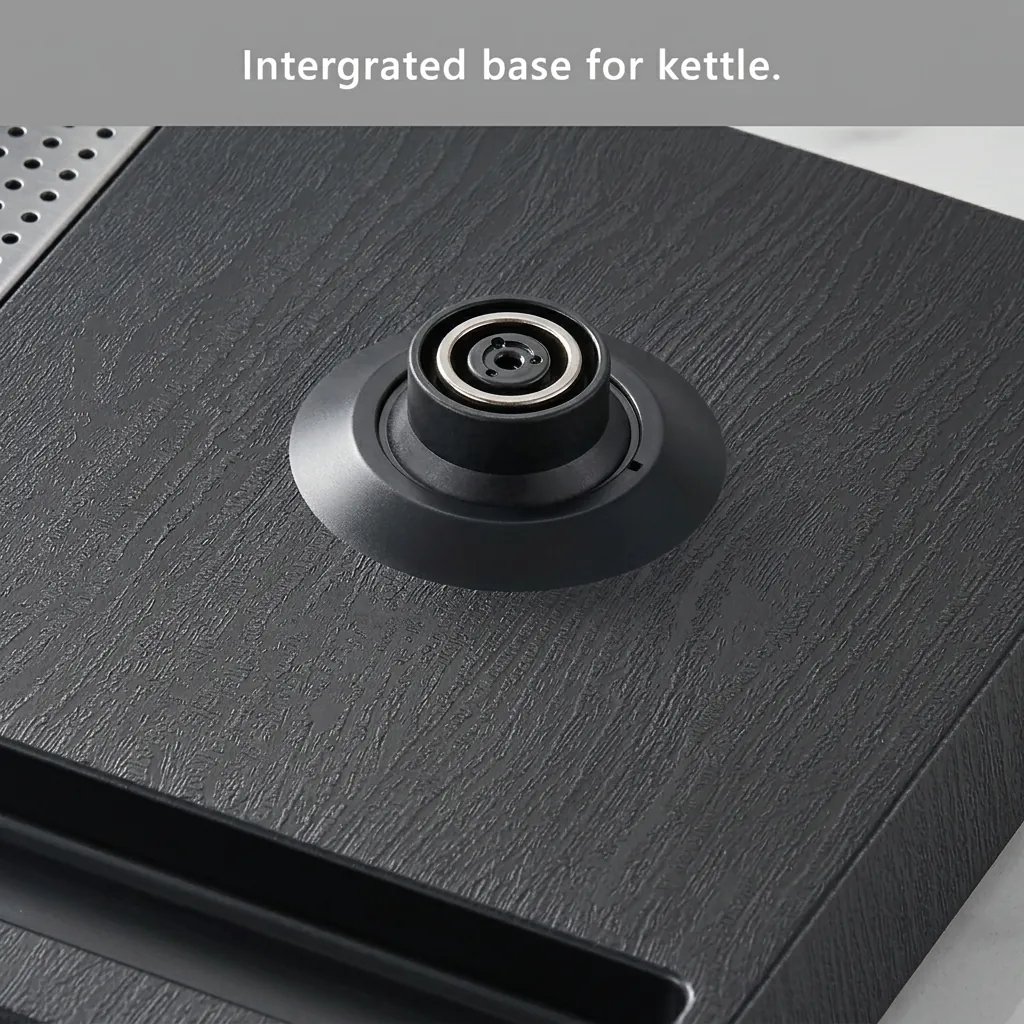 Heat-Resistant ABS 3-in-1 Tray with Stainless Steel Drip Tray [1058] — WTR-1058 (image 7)