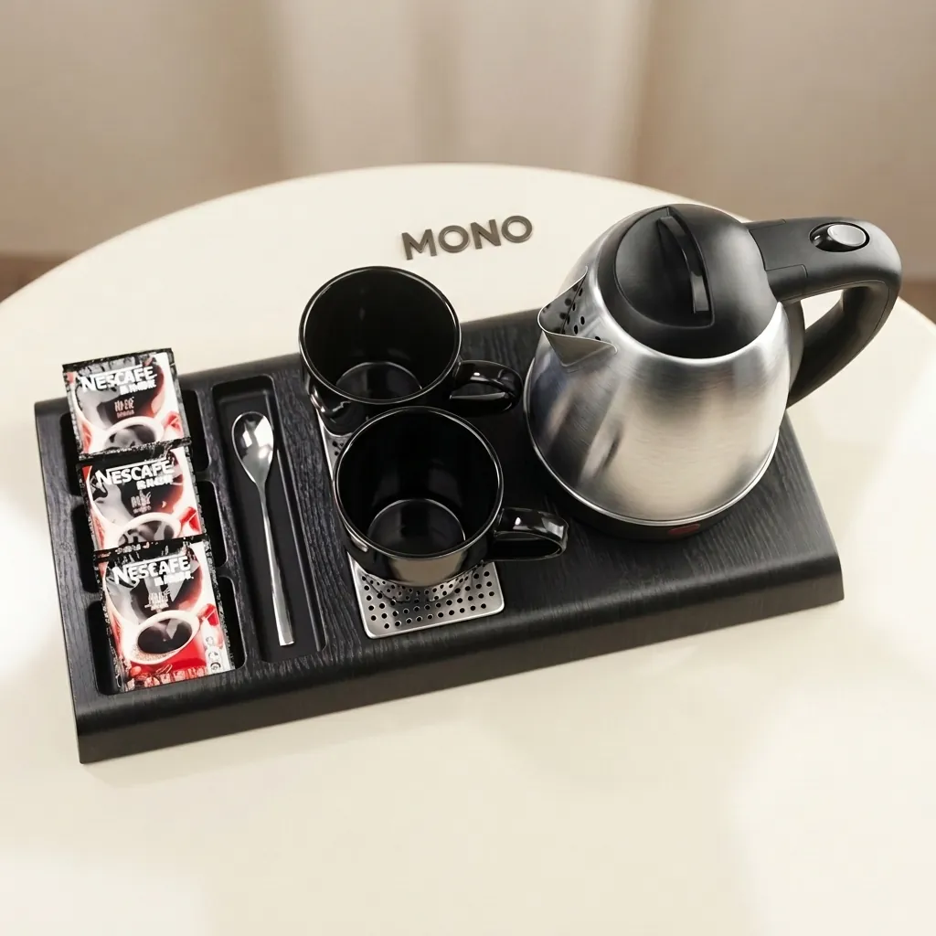 Heat-Resistant ABS 3-in-1 Tray with Stainless Steel Drip Tray [1060] — WTR-1060 (image 1)