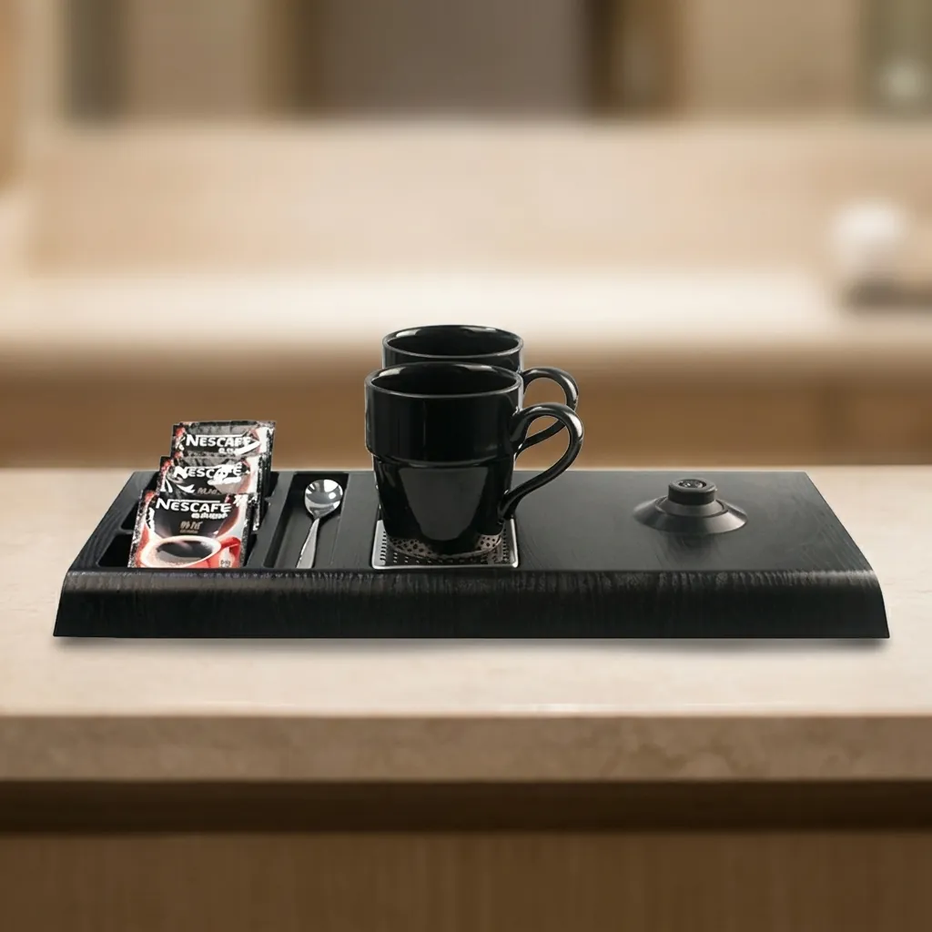 Heat-Resistant ABS 3-in-1 Tray with Stainless Steel Drip Tray [1060] — WTR-1060 (image 10)