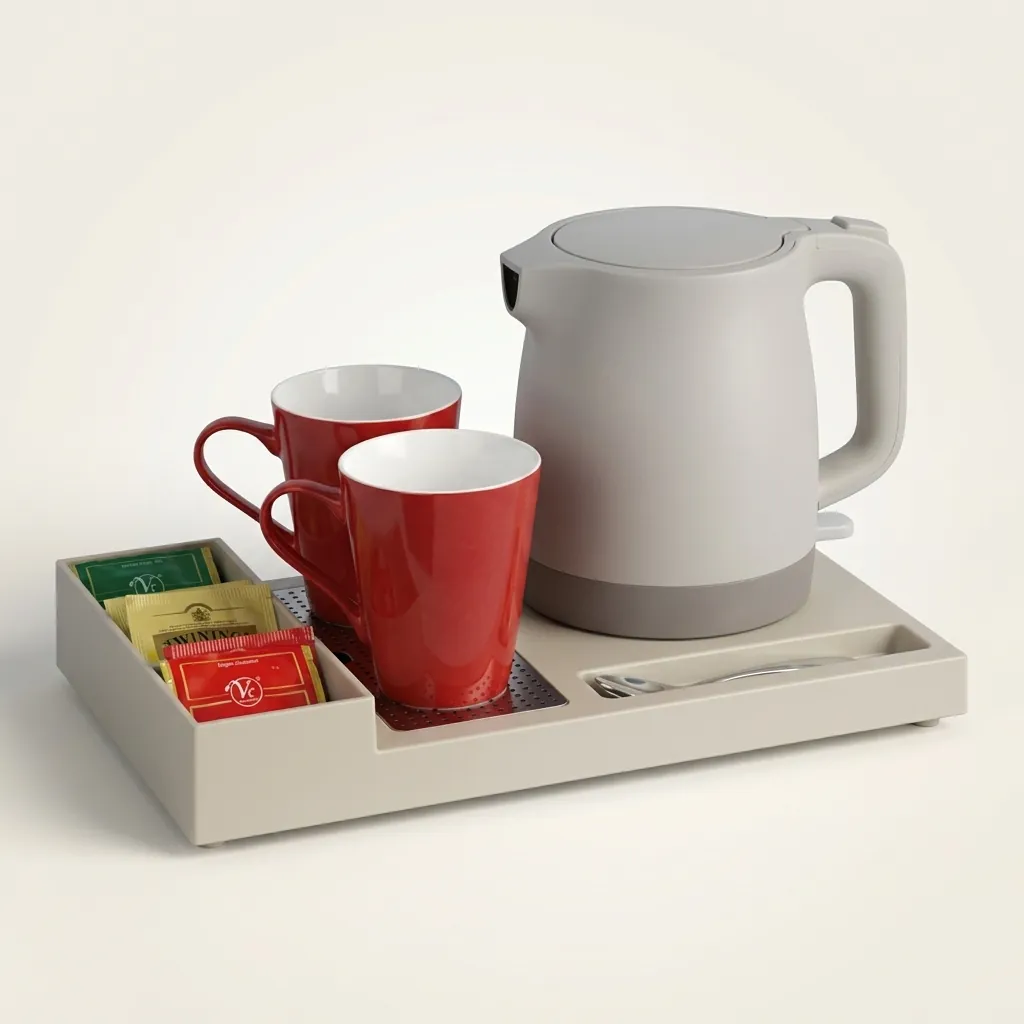 ABS Welcome Tray with Removable Drip Tray — WTR-1061 (image 3)