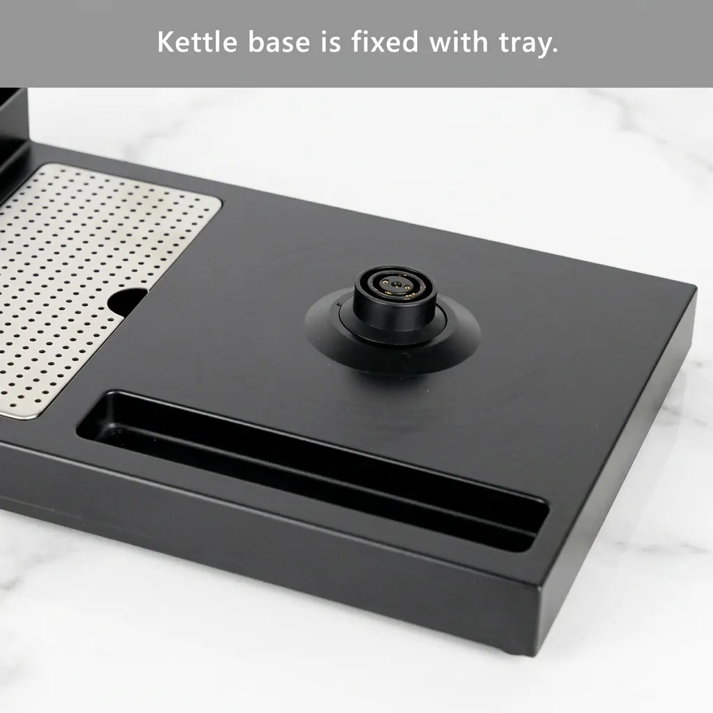 Heat-Resistant ABS 3-in-1 Tray with Stainless Steel Drip Tray [1062] — WTR-1062 (image 3)