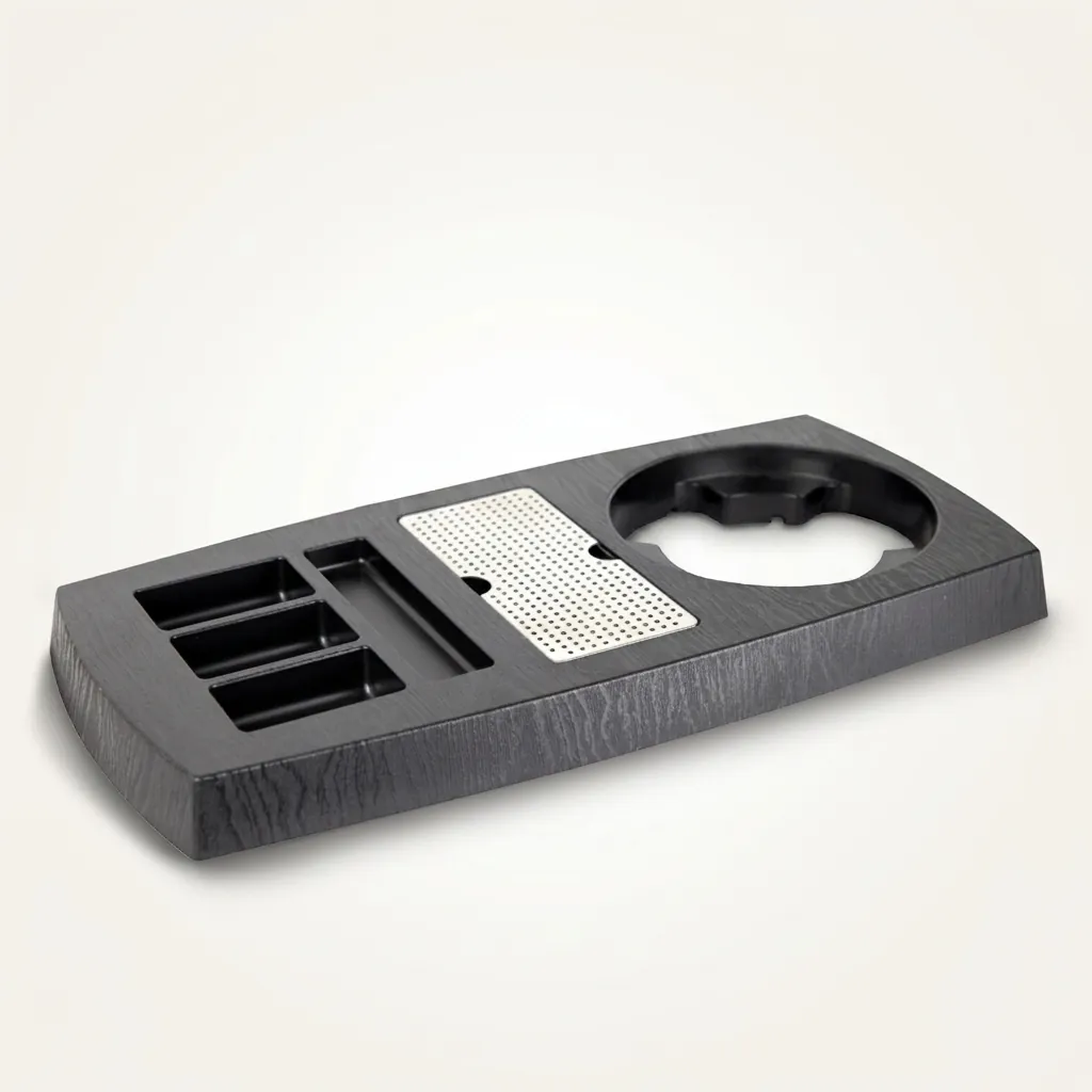 Heat-Resistant ABS 3-in-1 Tray with Stainless Steel Drip Tray [1066] — WTR-1066 (image 3)