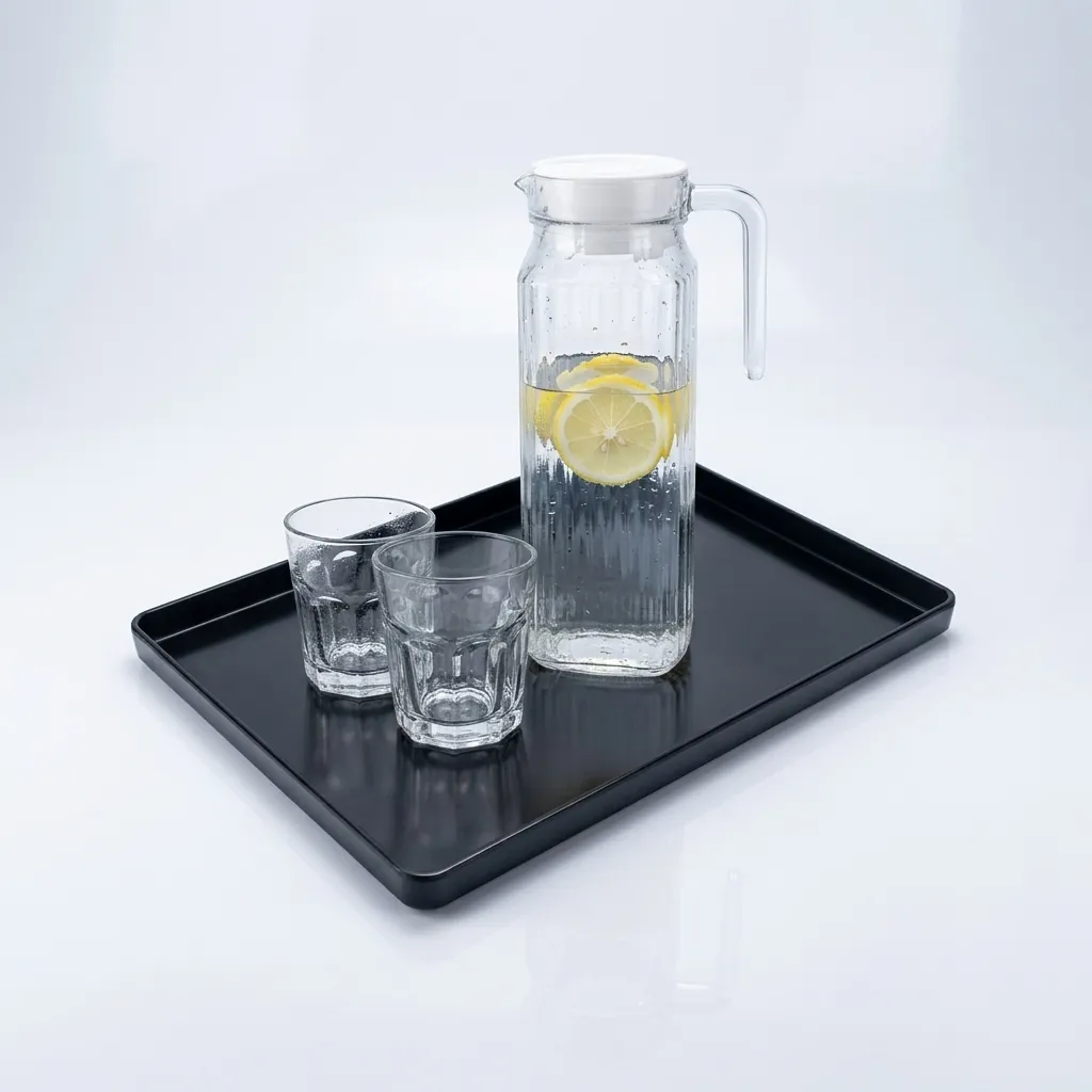 Melamine Welcome Tray L:29.2cm — WTR-1069 (image 3)