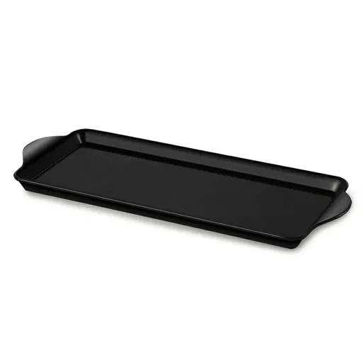 Melamine Service Tray for A Welcome Tray Set in Black — WTR-1079